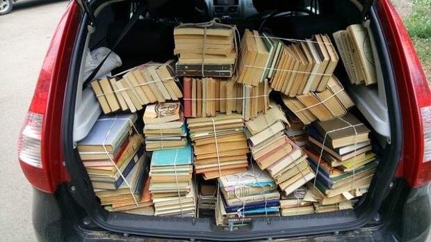 Книги - не мусор история, книги, книги в дар, макулатура