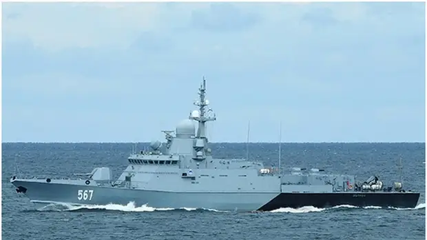 Малые ракетные корабли Балтфлота провели учения