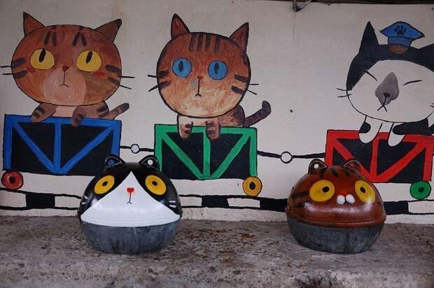 Хоутонг — тайваньский город кошек