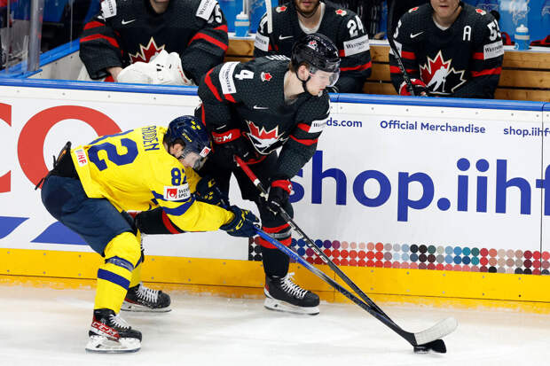 Швеция переиграла Канаду в матче за бронзовые медали ЧМ-2024
