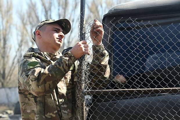 В приграничном регионе начали установку сеток от дронов на дорогах