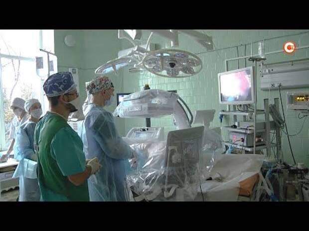 В отделении урологии 1-й горбольницы появилась современная C-дуга (СЮЖЕТ)