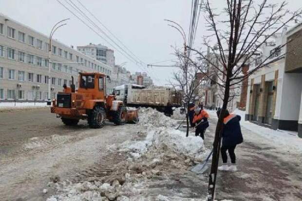 Тамбов борется со снегом: подведены итоги и поставлены задачи на ближайшее время