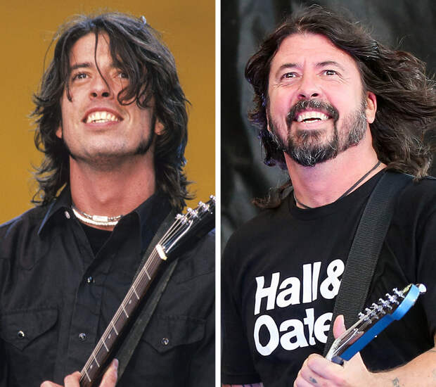 8. Дейв Грол из Foo Fighters.