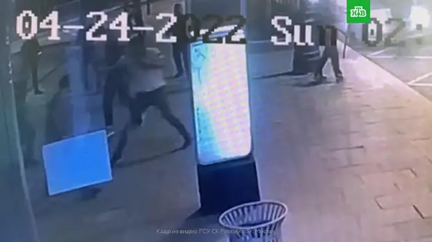 Момент убийства московского хоккеиста Романа Дидура попал на видео