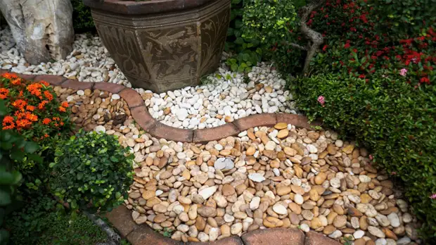 Сад камней: 5 идей использования булыжников в ландшафтном дизайне