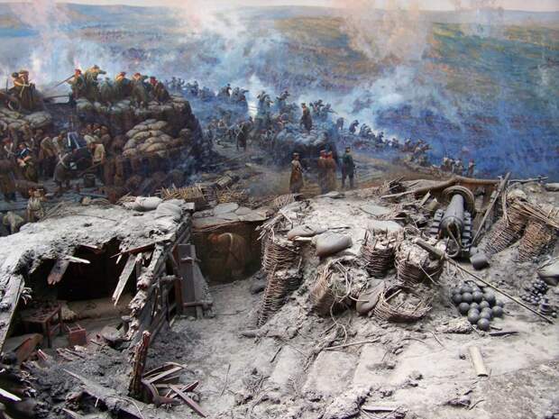 Панорама Франца Рубо, погибшая в 1942 г и восстановленная заново ! Севастополь, красивые места, крым, пейзажи, путешествия, россия