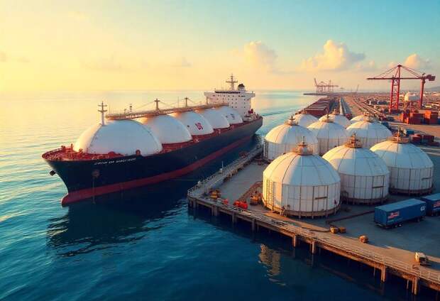 Kpler ожидает снижения импорта СПГ в Китай на 12% в 2025 году