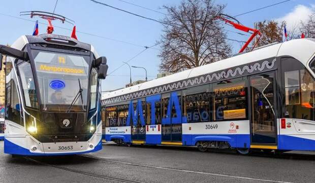 Спецпроект о московском трамвае появился на портале мэра Москвы