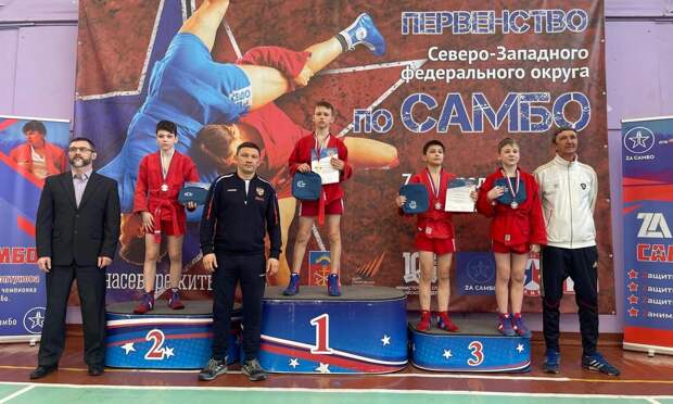 Самбисты Архангельской области взяли семь медалей первенства Северо-Запада России
