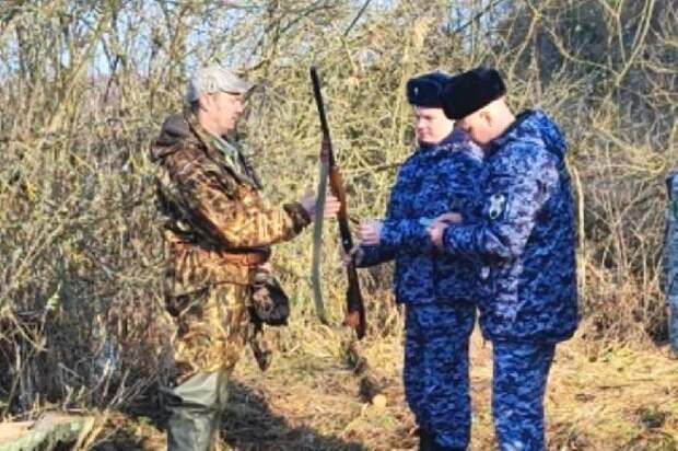 Росгвардия изъяла более 40 единиц оружия у тамбовчан за неделю