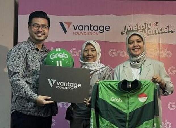 Vantage Foundation поддержал Grab Indonesia в расширении прав и возможностей водителей-женщин