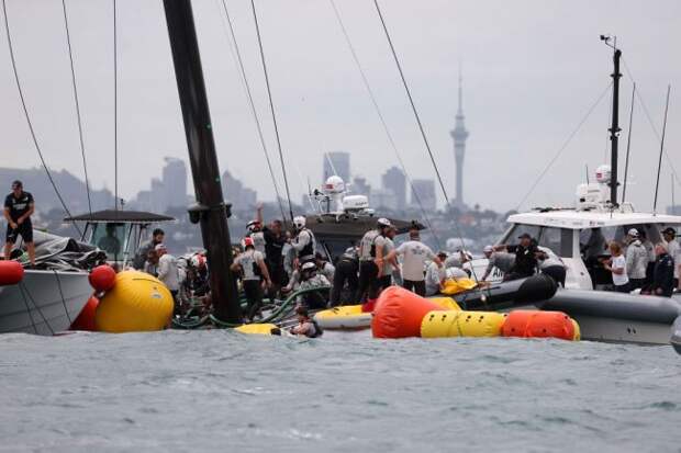 US Sailing capsize prada cup