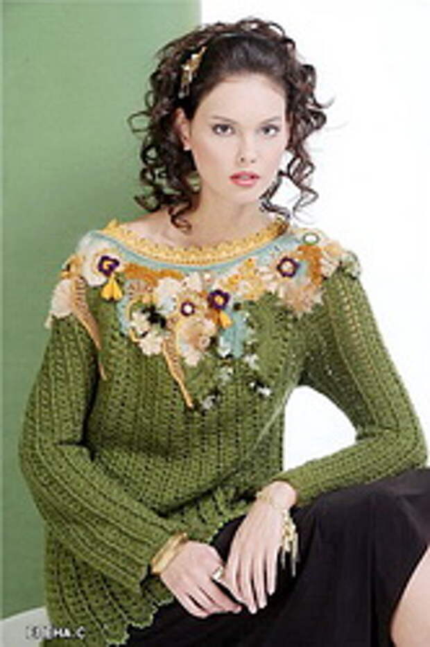 модель в технике фриформ