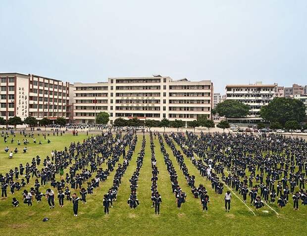 He Huang Yu Xiang Middle School, Циньюань, Китай дети, игровые площадки, мир, путешествия, страны