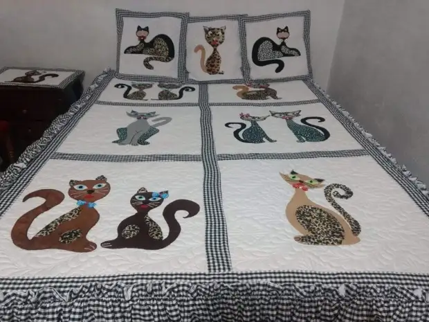 Приветствую всех сумасшедших кошатниц! Вы ищете идеальное одеяло с изображением кота, которое можно сделать для себя или своих друзей, любящих кошечек?-15-7