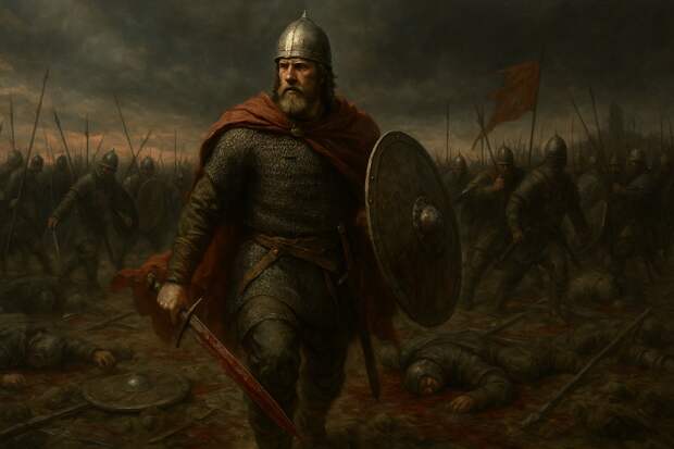 Битва за трон — переломный момент, когда Ярослав побеждает Святополка.