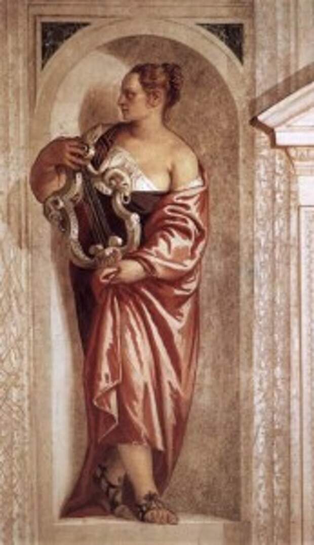 paolo_veronese,_muse_with_lyre,_1560_61
