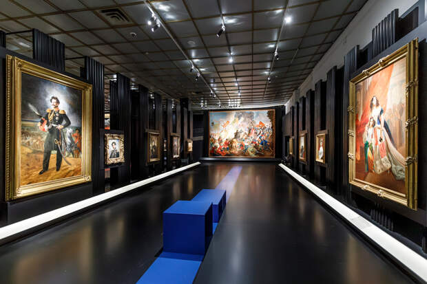 Экспозиция выставки «Карл Брюллов. Рим — Москва — Петербург»