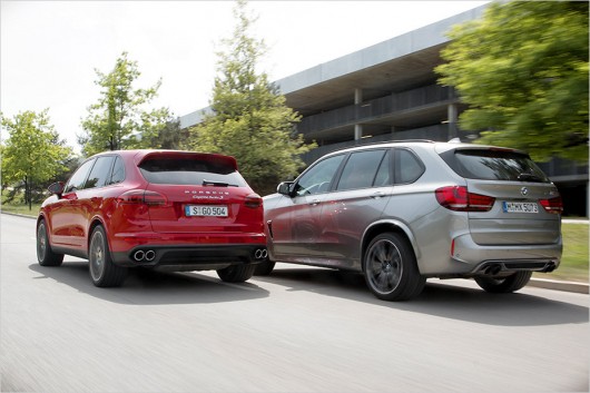 Тест-драйв: BMW X5 M против Porsche Cayenne Turbo S