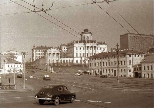 Москва и москвичи на фотографиях Виталия Гуменюка.  1956-1959 г