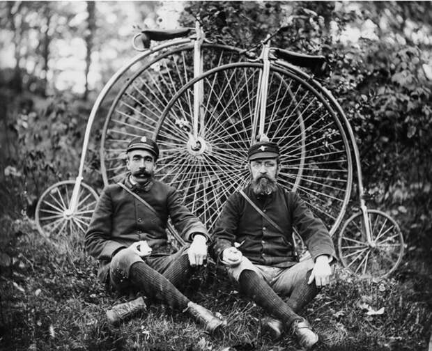 Пауки — распространенный вид велосипедов в конце XIX века.