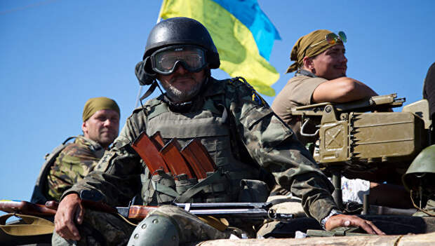 Солдаты ВСУ в Донецкой области. Архивное фото
