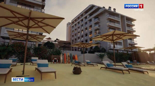 В Евпатории приступили к реконструкции и благоустройству пляжной и прибрежной зон