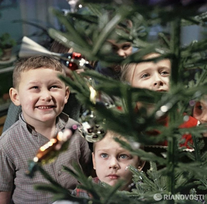 Новый год в СССР 1960-е