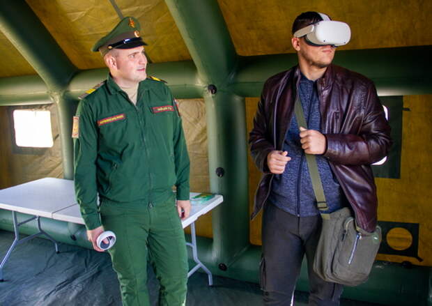 В музее-заповеднике «Бородинское поле» прошла агитация на службу по контракту в 12-м Главном управлении