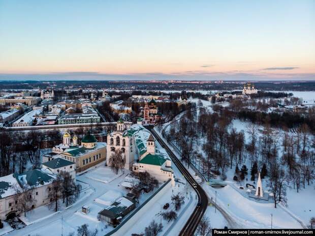 Ярославль с высоты. Хроники заводной птицы путешествия, факты, фото