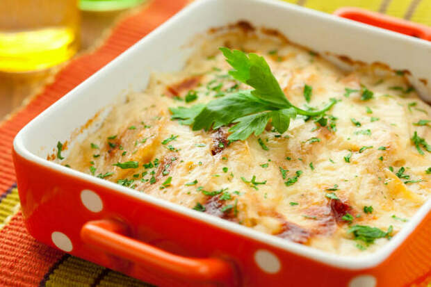 Запеканка с картофелем и квашеной капустой. \ Фото: montougo.ca. Запеканка с картофелем и квашеной капустой. \ Фото: montougo.ca.