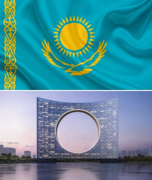 Вскоре в Астане появится мост, напоминающий флаг Казахстана