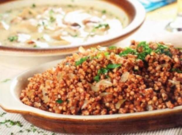 Постные каши и блюда из круп
