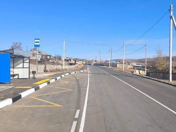 Ведущую к Цугольскому дацану дорогу отремонтировали в регионе