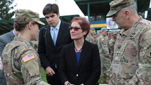 Чрезвычайный и полномочный посол США на Украине Мари Йованович. Архивное фото