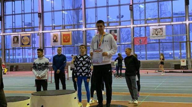 Легкоатлет из «Москвича» стал бронзовым призером рождественского турнира