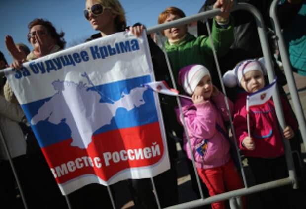 Референдум в Крыму. Фото: Getty Images, Dan Kitwood
