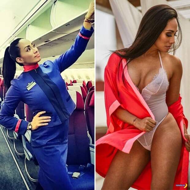 Раздеваем стюардесс! ✈️ - 4 Раздеваем стюардесс! ✈️ - 4