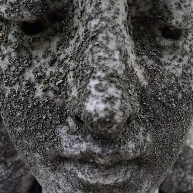 Жуткие кладбищенские статуи (17 фото)