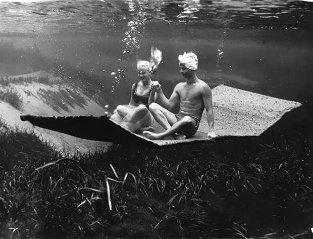 Подводный пин-ап 1938 года: фотографии Bruce Mozert