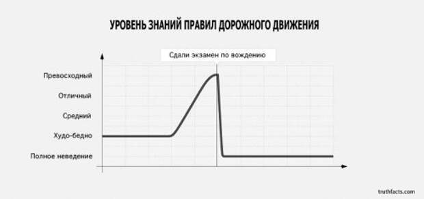 Правдивые факты о жизни в диаграммах и графиках (33 шт)