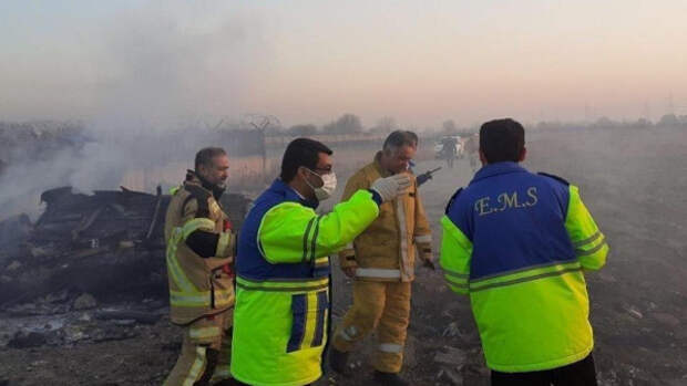В Иране разбился украинский самолет