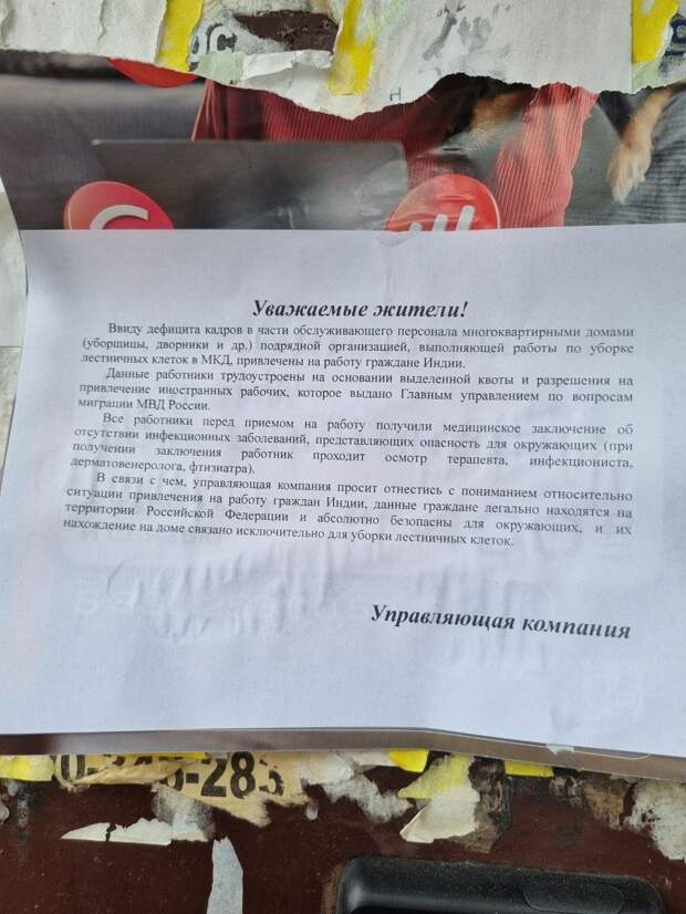 г.Иваново, Ивановская область, одна из управляющих компаний развесила на