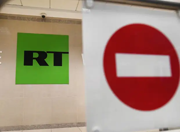 Twitter заблокировал аккаунт RT