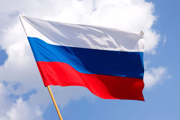 В Грузии противники закона об иноагентах сожгли флаг России