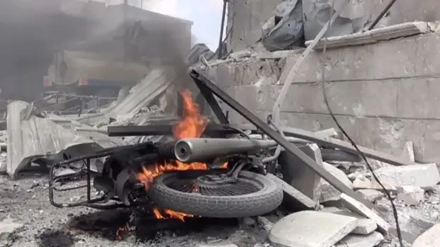 СМИ сообщили о сбитом боевиками Су-22 ВВС Сирии