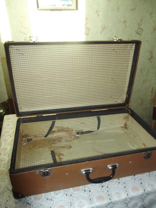 Старый чемодан переделка