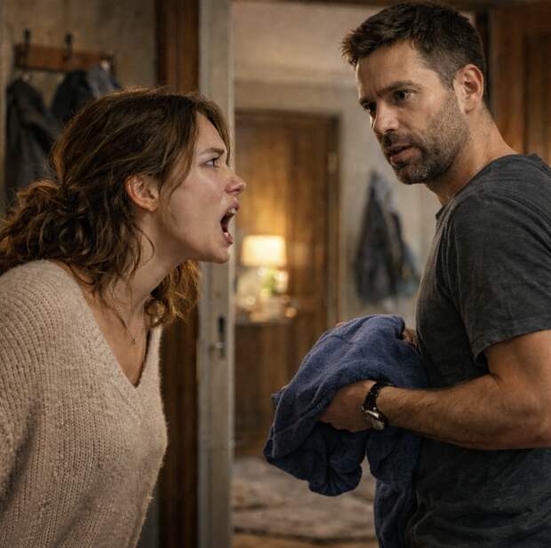 Нас связывает только штамп в паспорте и квартира, в которой он не бывает.