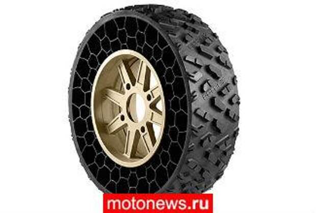 Polaris будет продавать безвоздушные шины